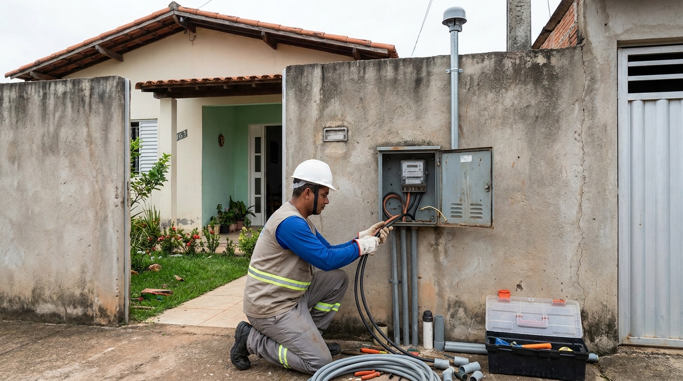 Instalação de Padrão de Energia perto de mim em Duque de Caxias‑RJ